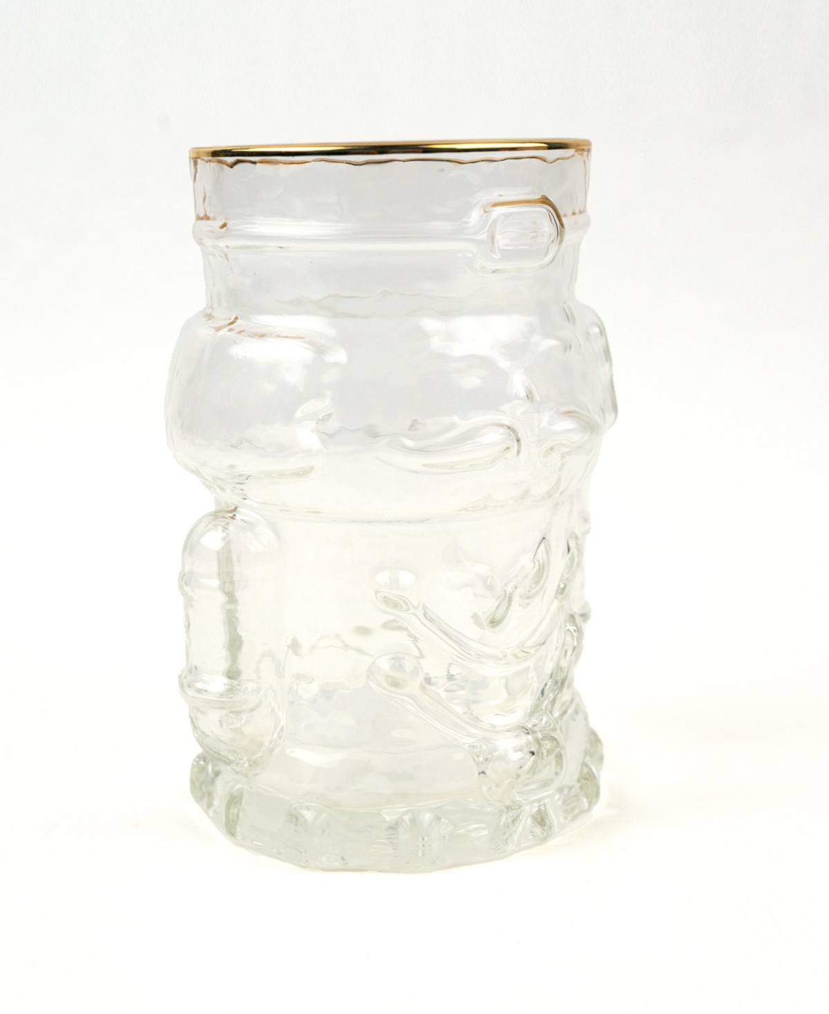 8 Oak Lane Nutcracker Holiday Drinking Glass In Clear