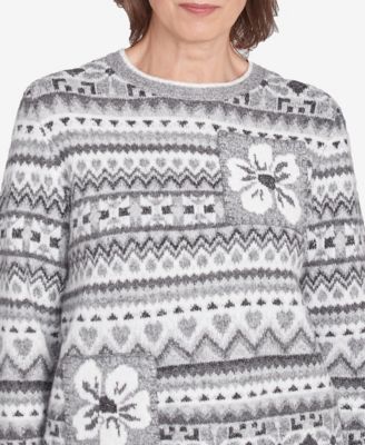 Women's Copenhagen Fair Isle Biadere Patch Sweater