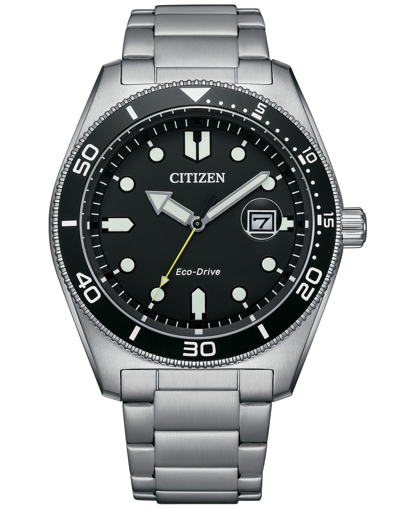 Мужские часы Citizen Eco-Drive Stainless Steel Bracelet Watch 43mm — фото 1