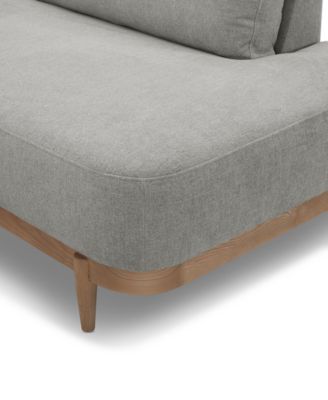 Jharli 2-Pc. Fabric Sectional Sofa, Created for Macy's