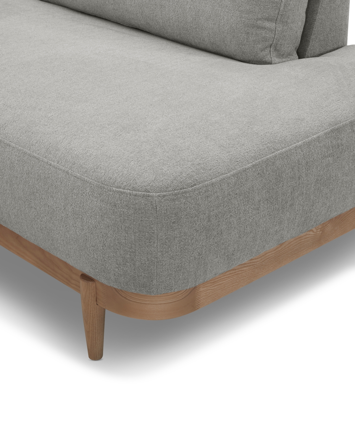 Macy's Jharli 2-pc. Fabric Sectional Sofa, Created For  In Sand