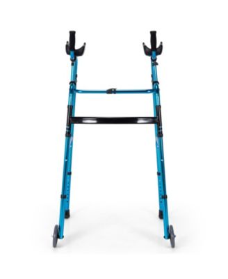 Folding Adjustable Aluminum Wheel Walking Frame