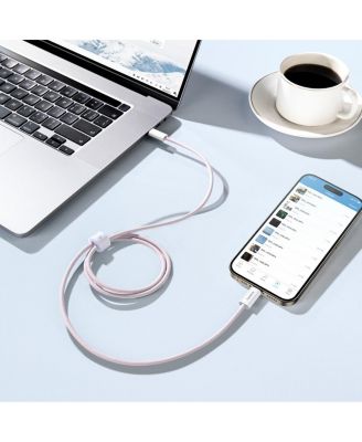 USB-C to USB-C Cable 100W USB Charging Cable 3ft, Pink