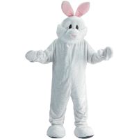 White Easter Bunny Mascot Costume - Teens Boys & Girls