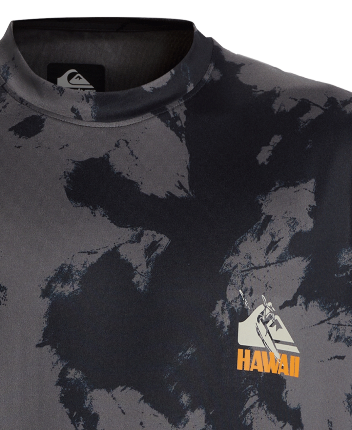 QUIKSILVER MEN'S HI PETROGLYPH SURF LONG SLEEVE T-SHIRT 