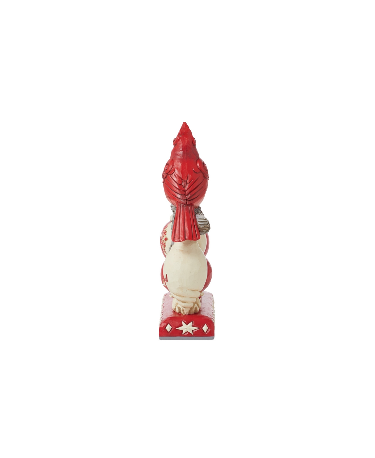 Jim Shore Nordic Noel Cardinal Figurine In Multi