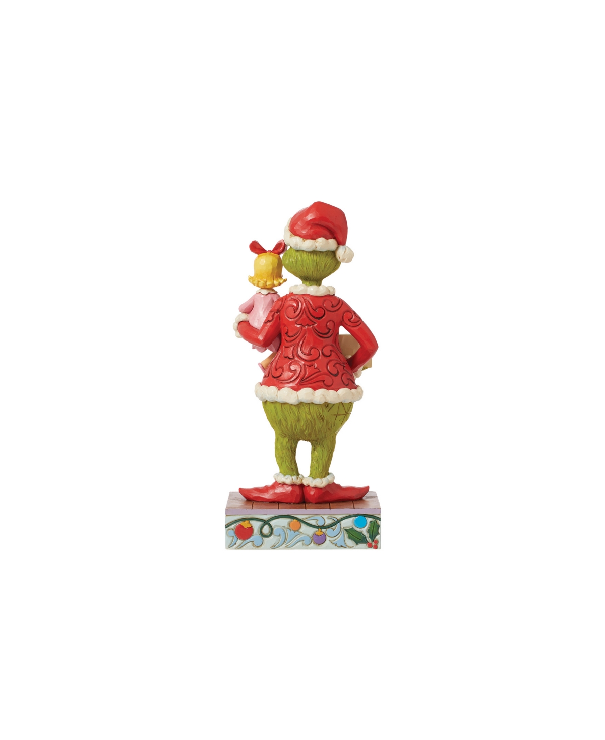 Jim Shore Grinch And Cindy Lou Naughty And Nice Signs Figurine In Multi