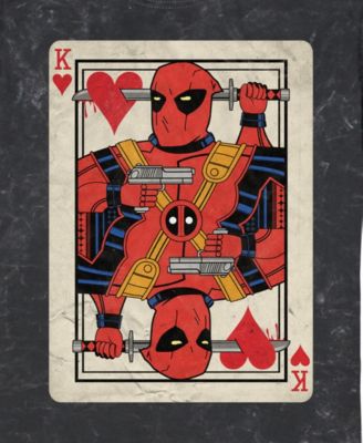 Men's Dead Pool King Short Sleeve Mineral Wash Tee