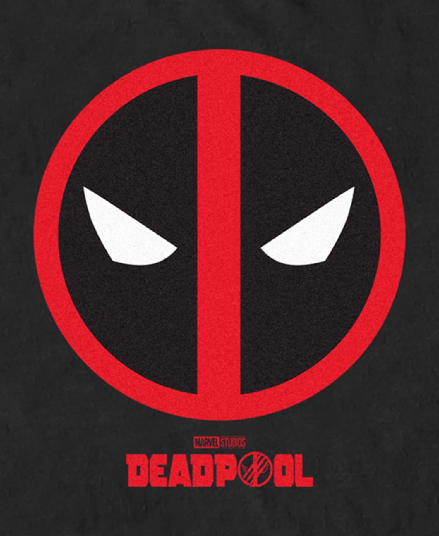Men's Deadpool3 Emblem Fill Short Sleeve T-Shirt