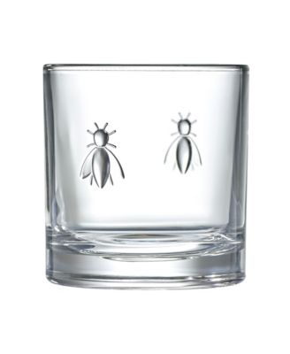 Napoleon Bee Whiskey Glasses, Set of 4