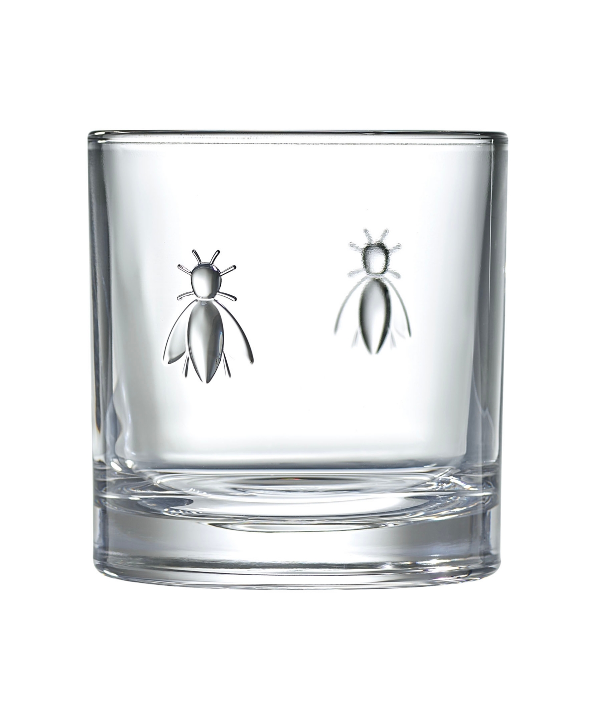 La Rochere Napoleon Bee Whiskey Glasses, Set Of 4 In Clear