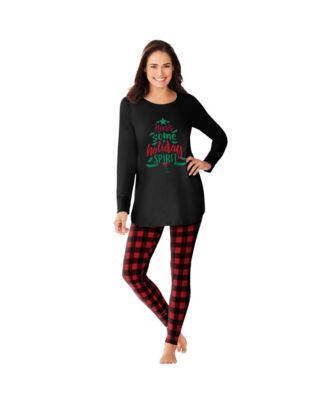 Plus Size Dreams and Co. 2-Piece Pj Legging Set