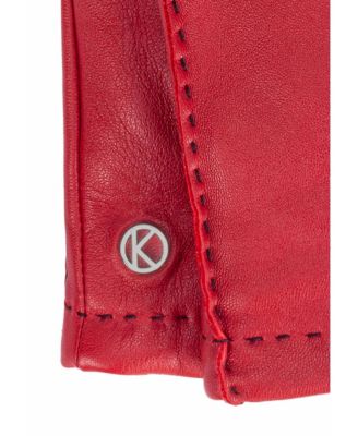 Women`s Hand-sewn Premium Lamb Leather Touchscreen Gloves "MILLIE"