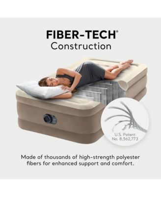 64427ED Dura-Beam Deluxe Ultra Plush Air Mattress with Built-in Pump, Twin