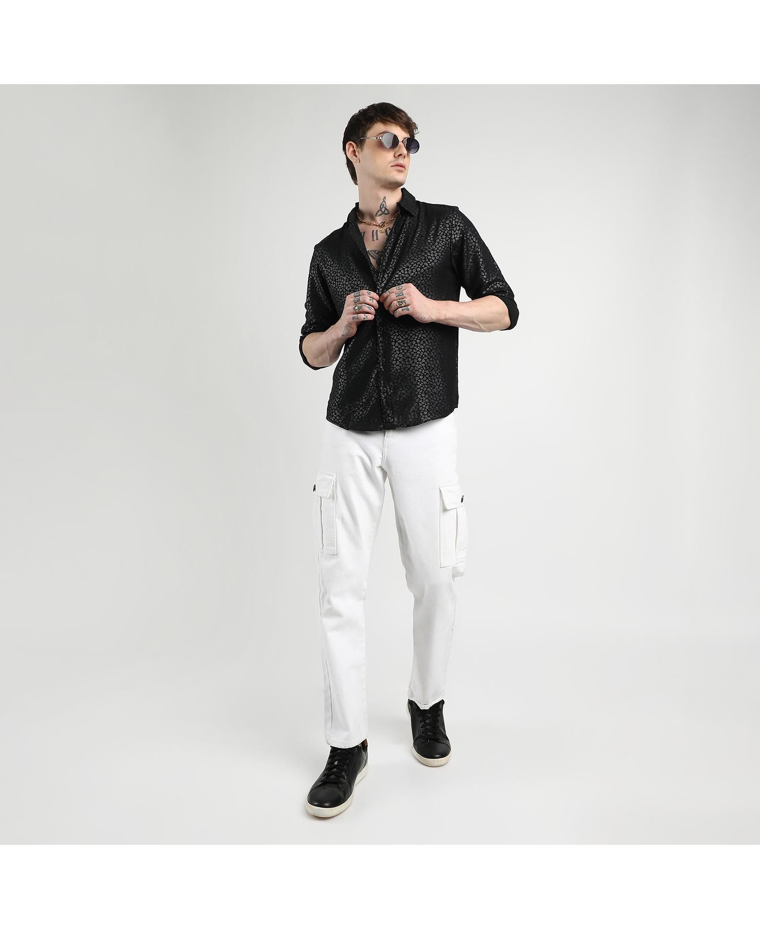 Men's Onyx Black Pavement Shirt