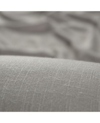 Premium 2-Panel Soft Textured Semi Sheer Grommet Curtains for Window Living Room Bedroom Kitchen Office - Light Filtering Privacy Window Treatment Drapes - 52 x 63 Inches - Java