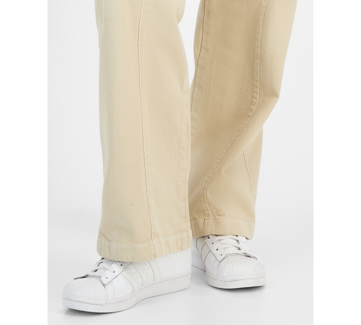 HUGO BOSS WOMEN'S WIDE-LEG DENIM JEANS 
