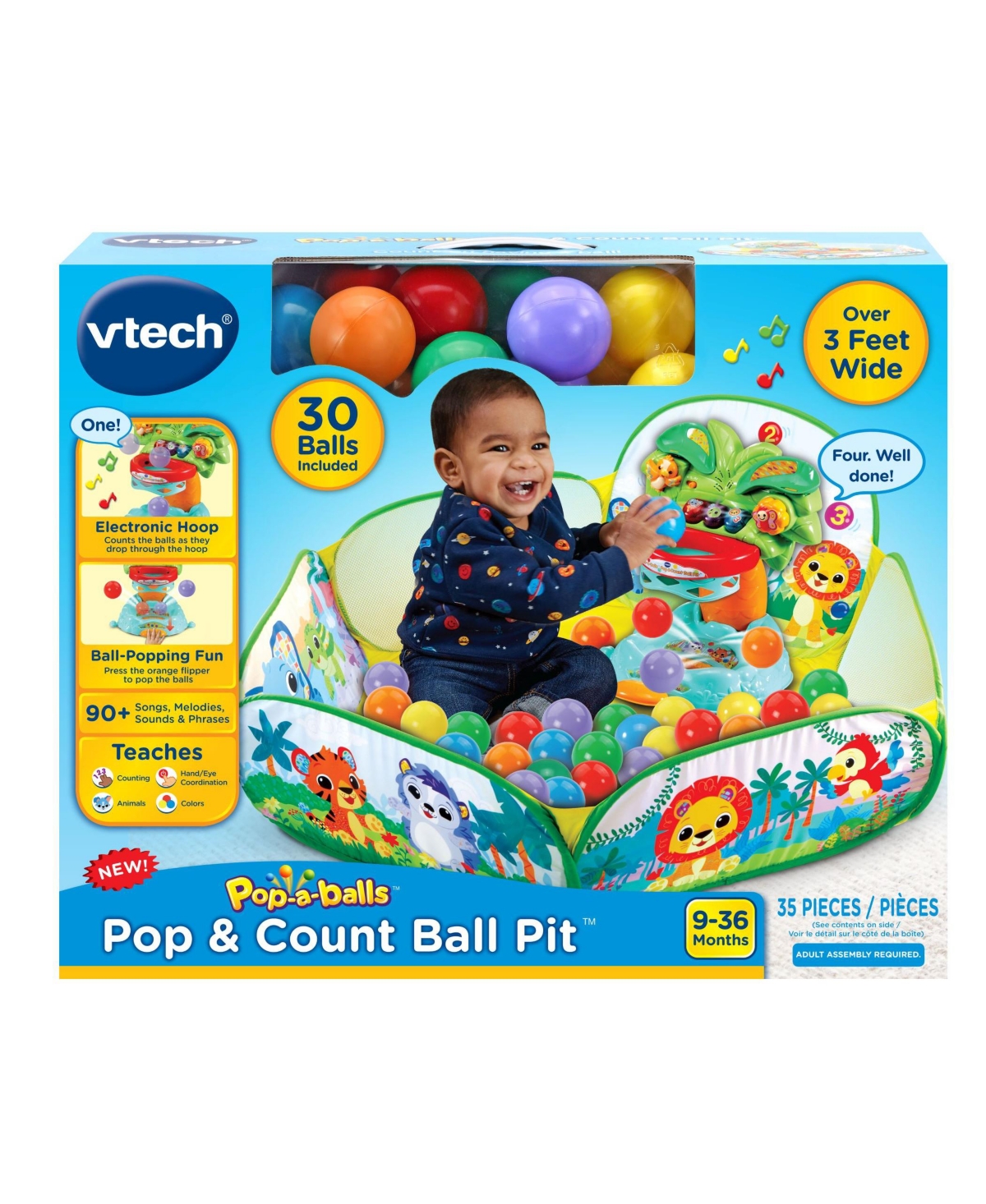 Vtech Pop-a-balls Pop Count Ball Pit In No Color