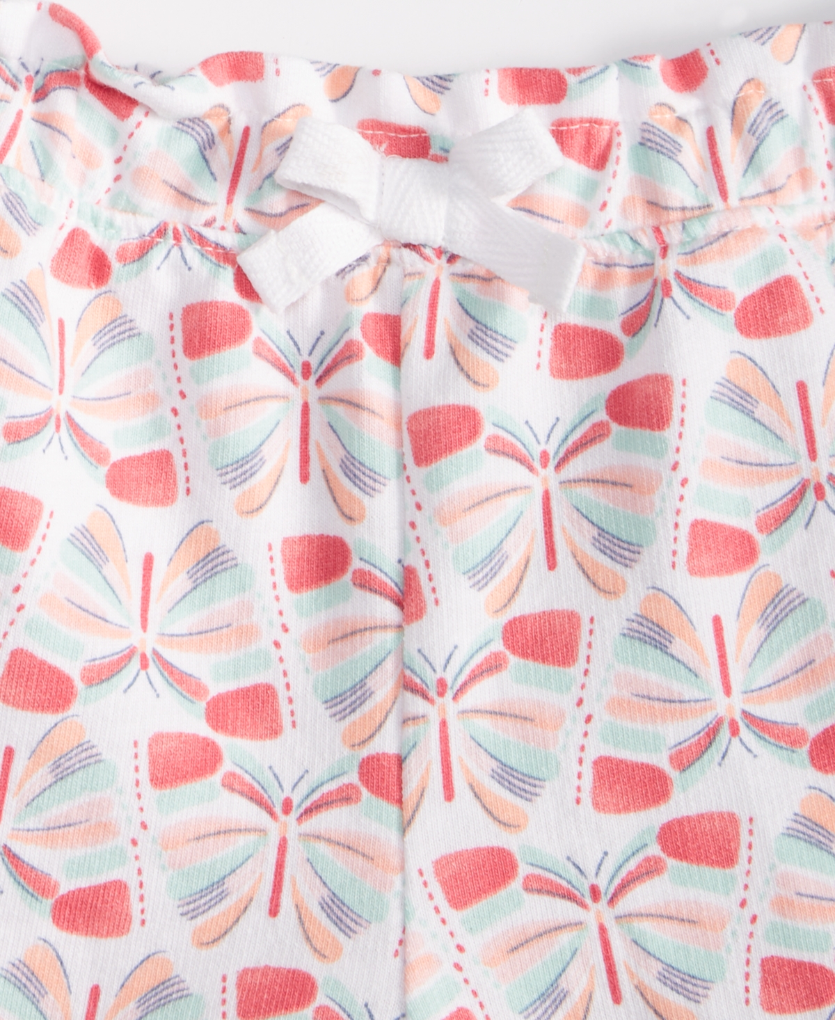 First Impressions Baby Girls Butterfly Love Printed French Terry Shorts, Created for Macy's