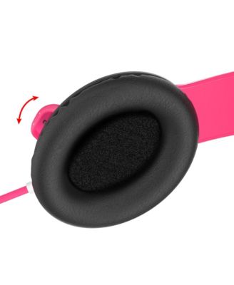 KidJamz KJ35 Safe Listening Headphones for Kids w/ Inline Microphone