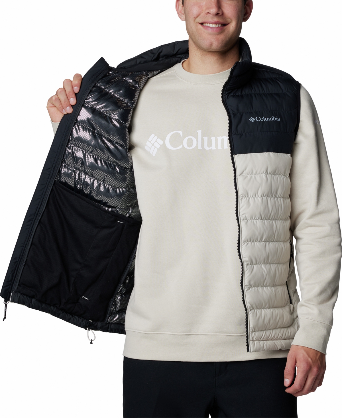 Columbia Men's Powder Lite Ii Puffer Vest - Black