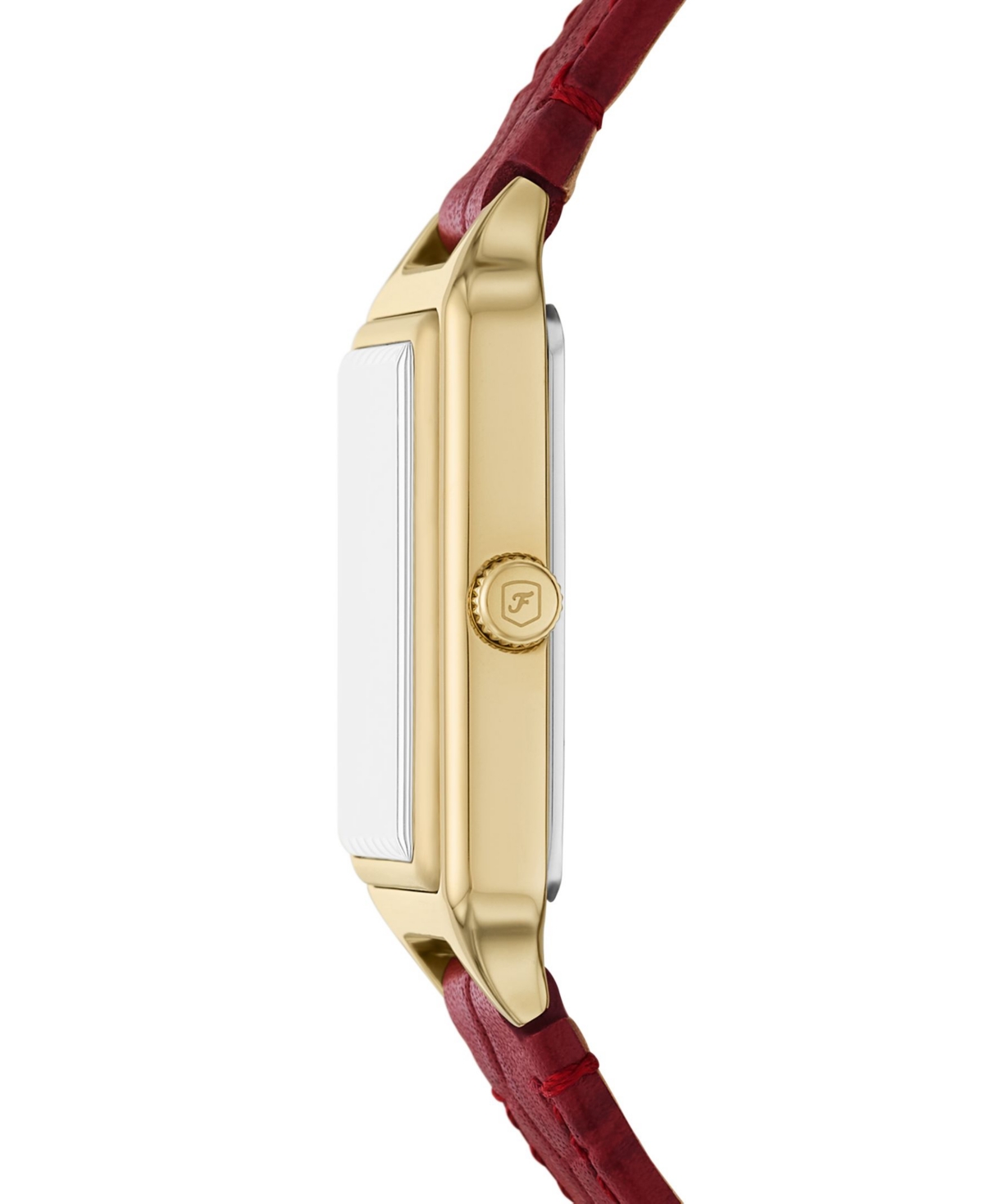 FOSSIL WOMEN'S RAQUEL THREE-HAND DATE RED CROCO LEATHER WATCH, 23MM 