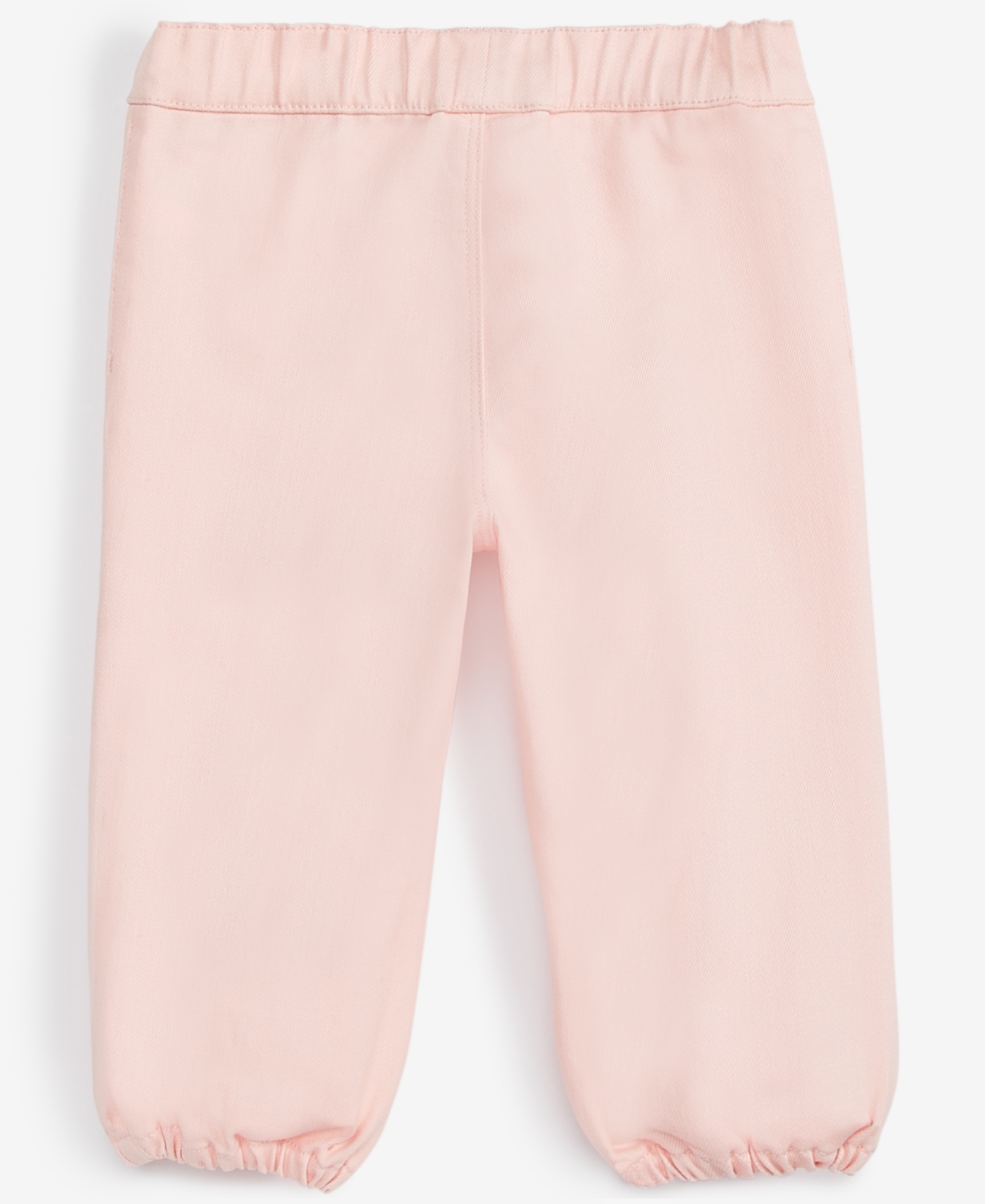 First Impressions Baby Girl Pastel Denim Heart Pants, Created For Macy's In Beloved Pn