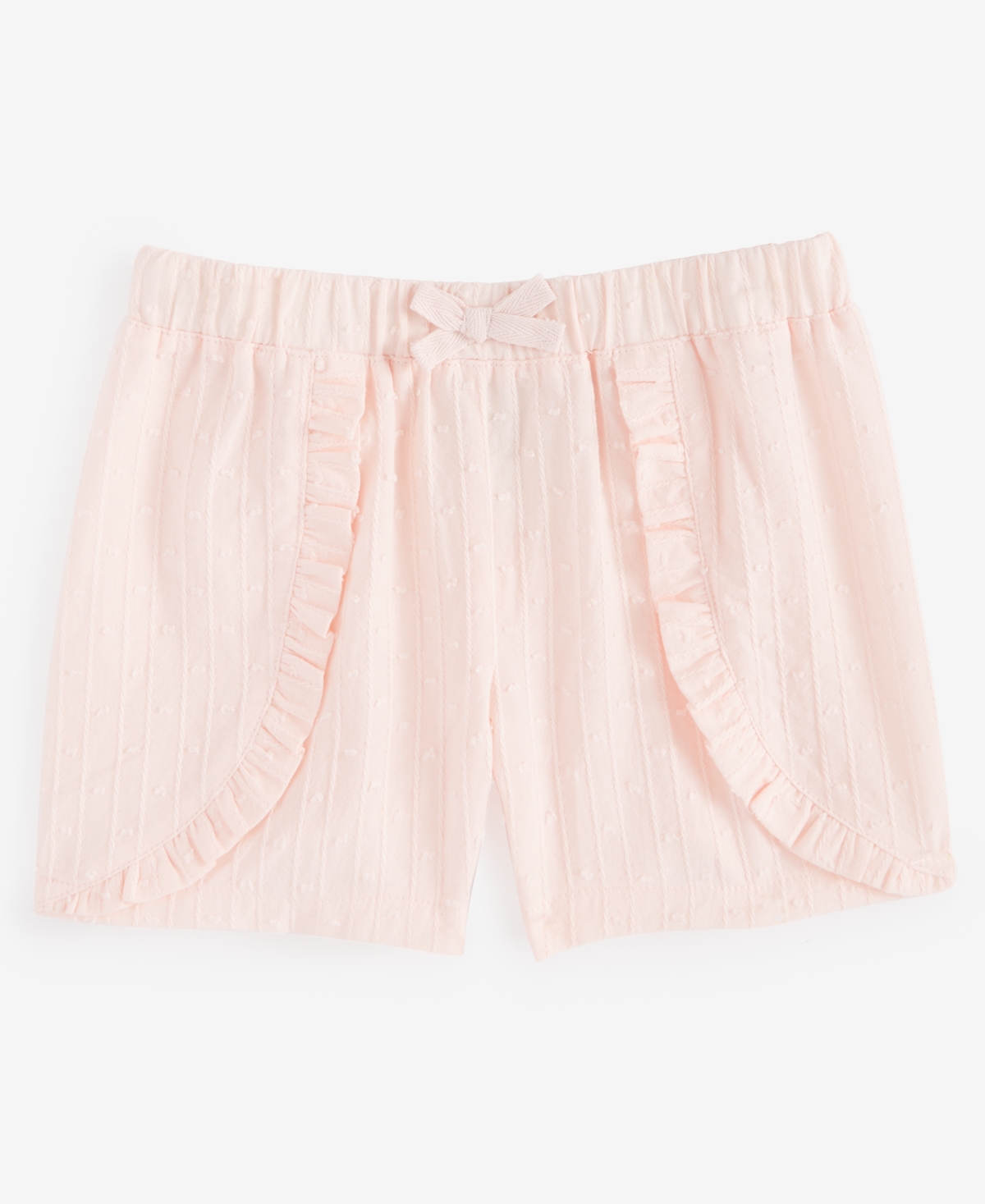 First Impressions Baby Girls Clip-dot Cotton Shorts, Created For Macy's