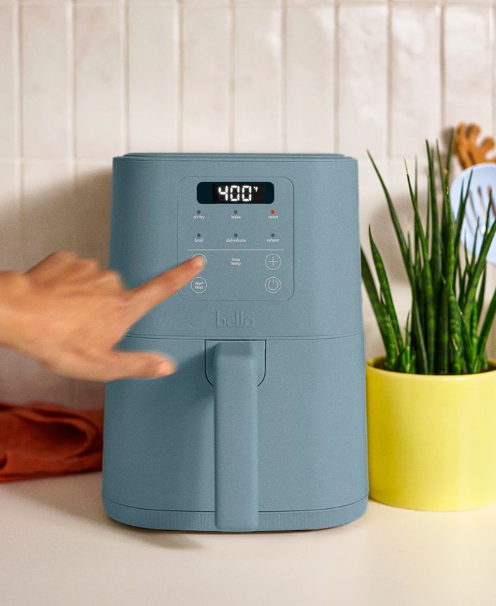 bella 4qt Slim Air Fryer - Blue
