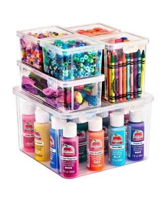 6-Piece Hardware Storage Container Set