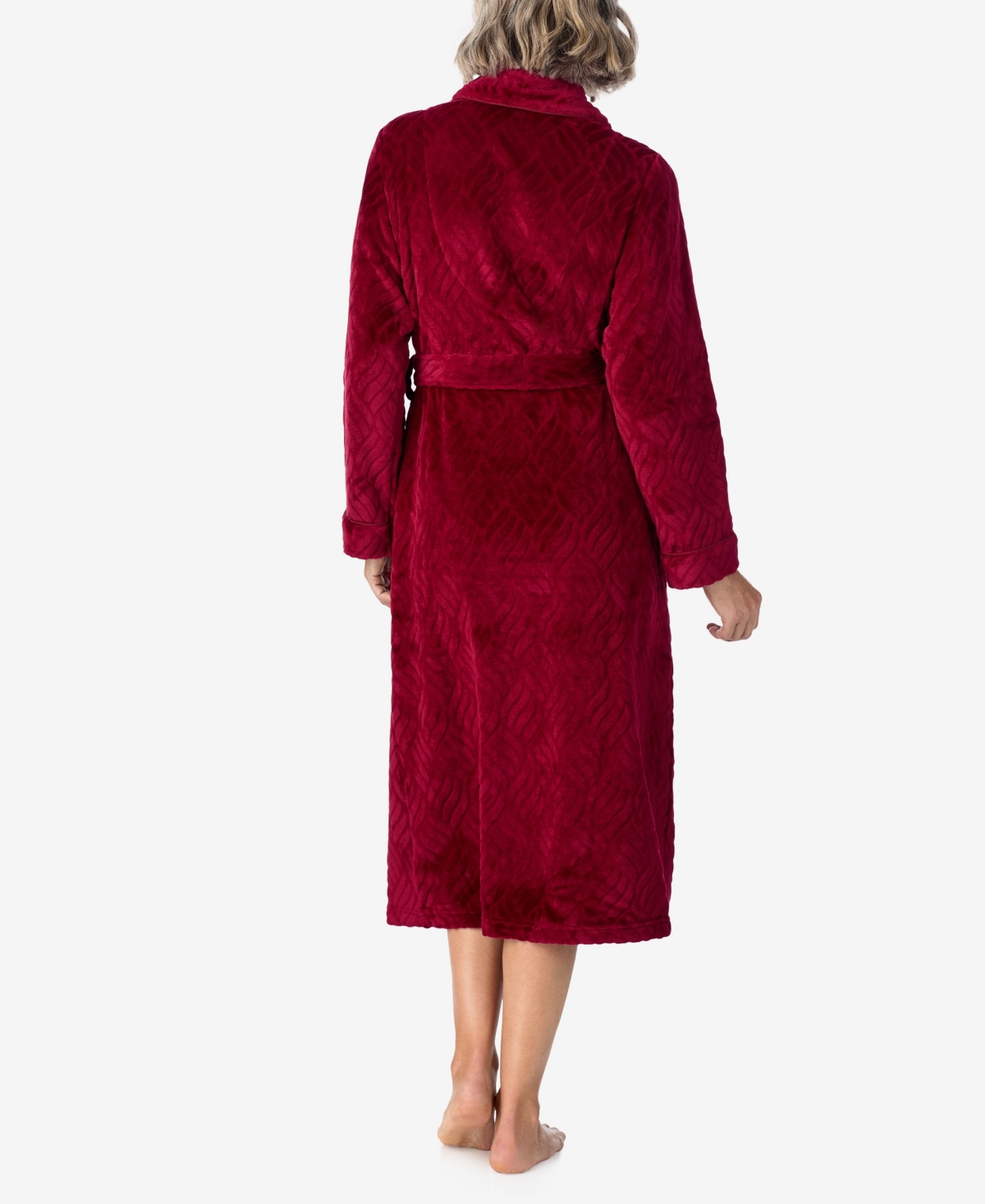 Aria Women's Long Sleeve Wrap Robe