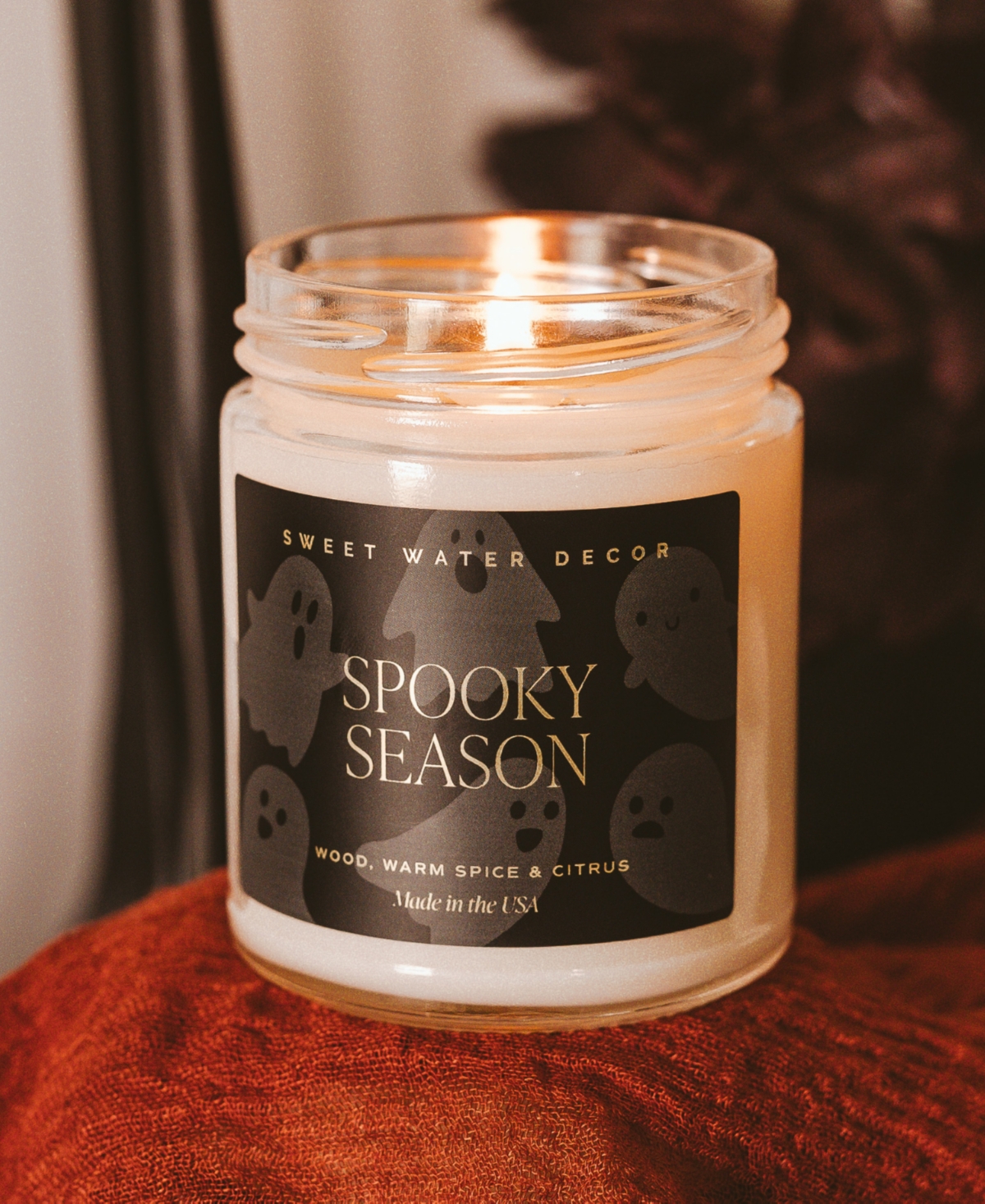 Sweet Water Decor Spooky Season Candle, 9 oz.