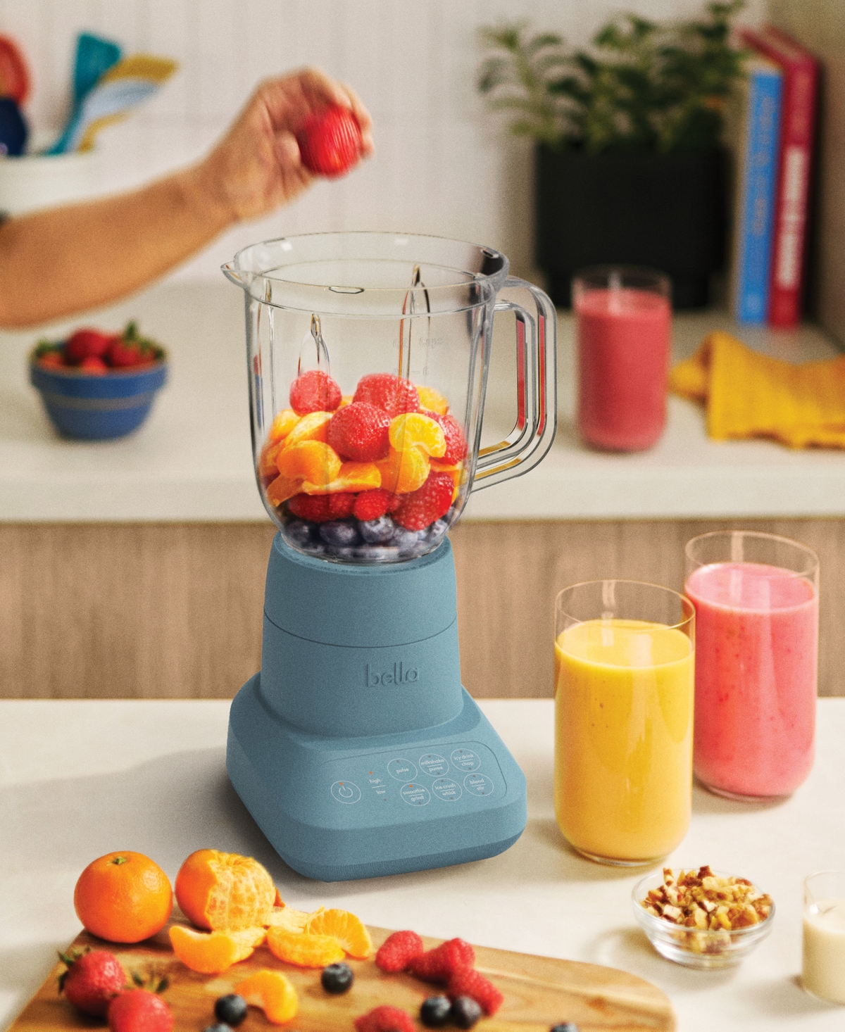 Shop Bella Flip & Store Blender In Surf