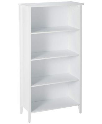 Samuel 4-Shelf Wood Bookcase