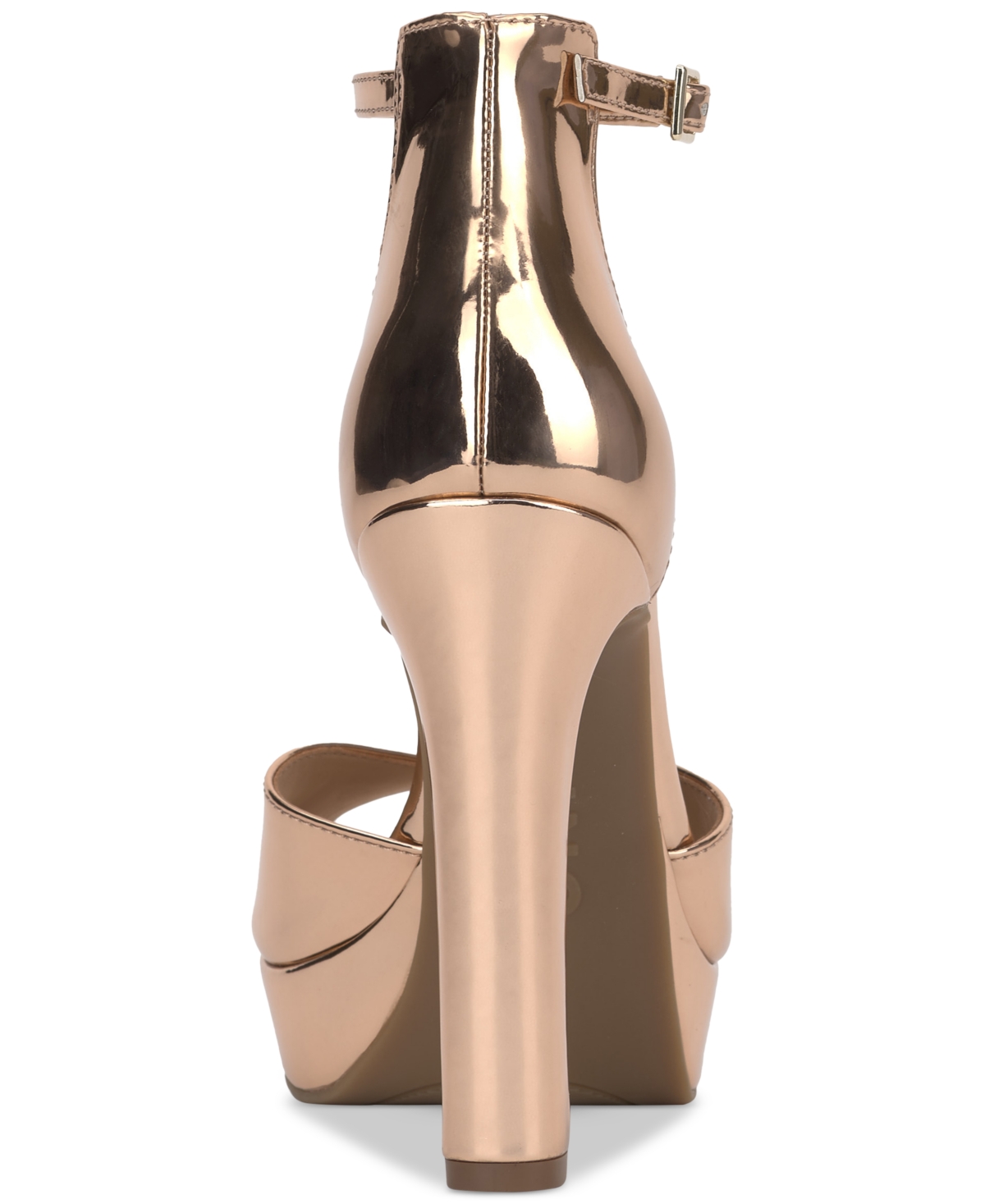 Shop Inc International Concepts Women's Ninel Platform Sandals, Created For Macy's In Rose Gold Tpu