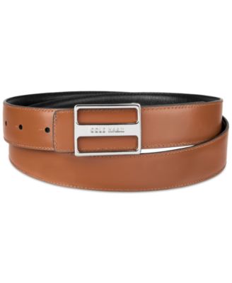 Cole Haan Men's Interchangeable Buckle Belt Set