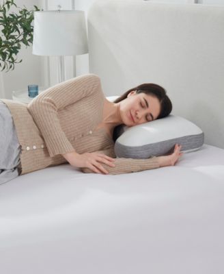 Adjustable Memory Foam Blend Cooling Side Sleeper Pillow, King