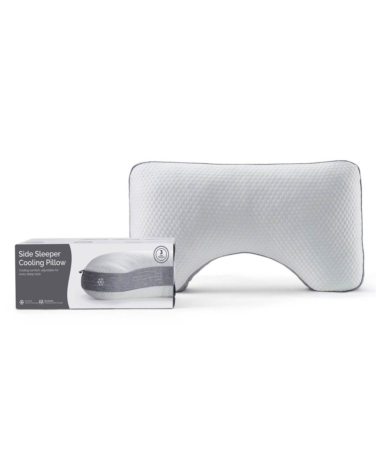 Nestl Adjustable Memory Foam Blend Cooling Side Sleeper Pillow
