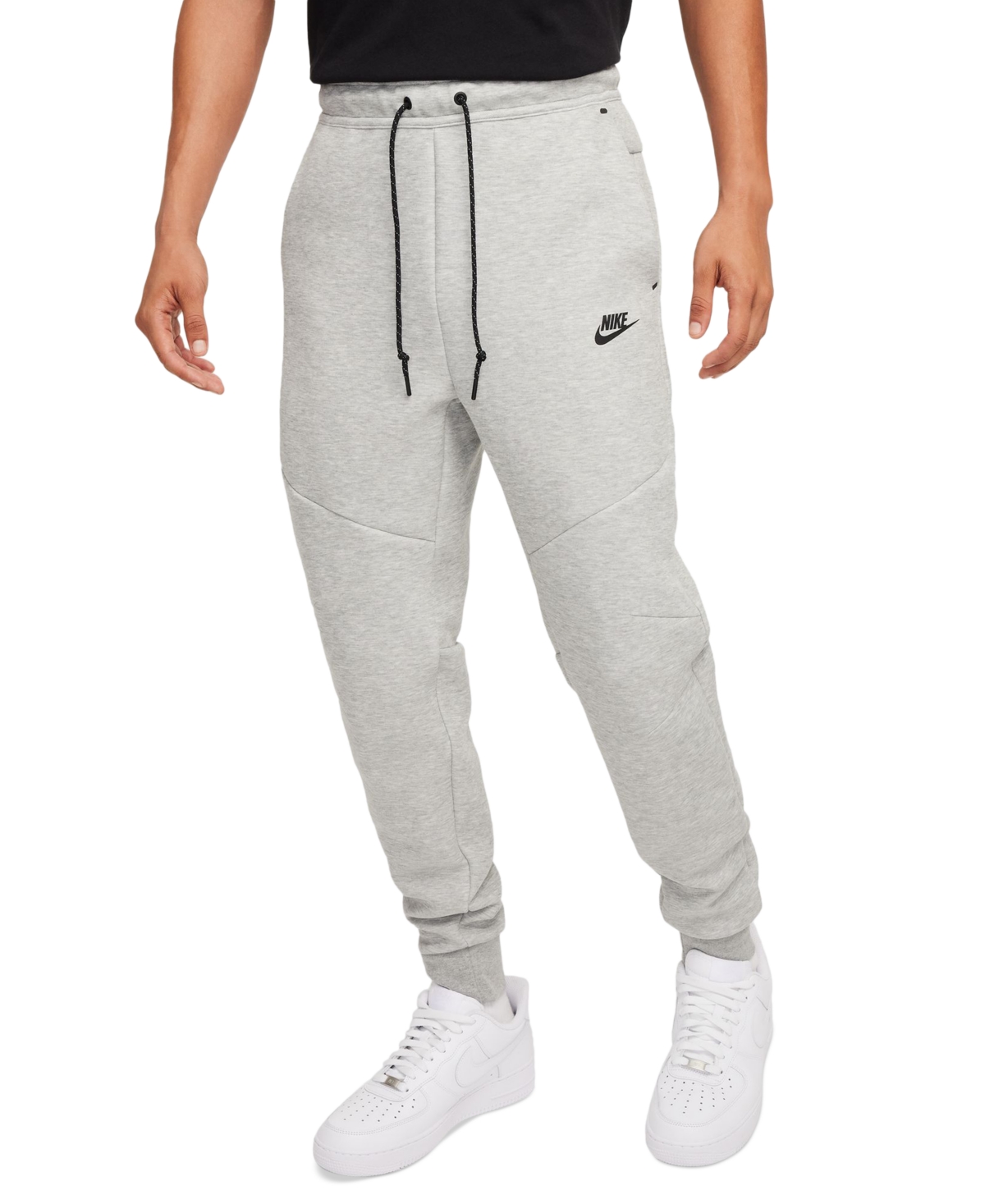 Nike Mens  Tech Fleece Joggers In Dk Grey Heather,black