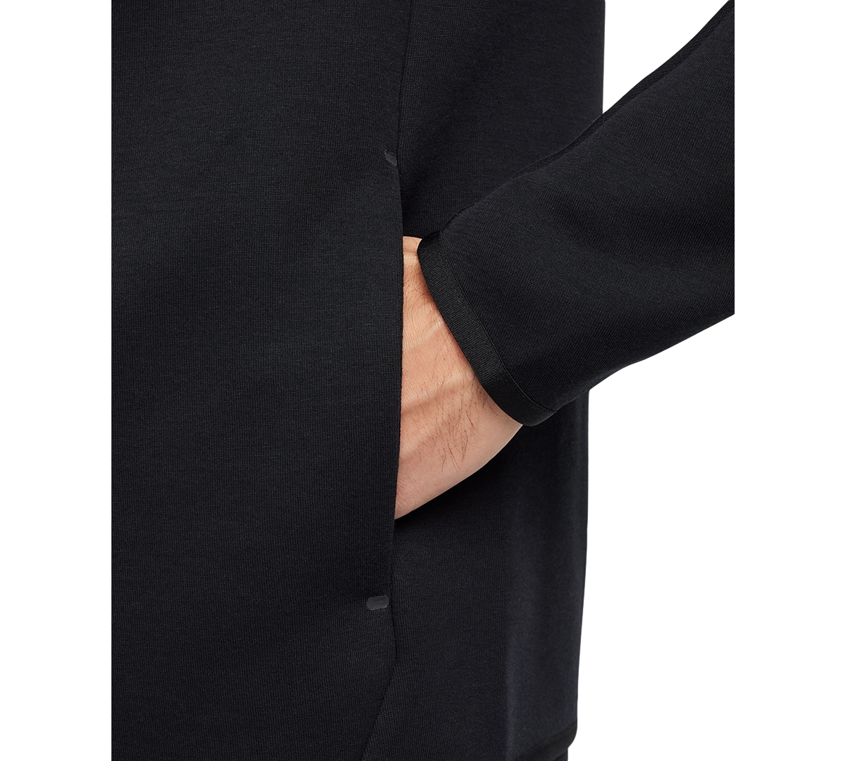 Nike Mens  Tech Fleece Full-zip Windrunner Hoodie In Black,black