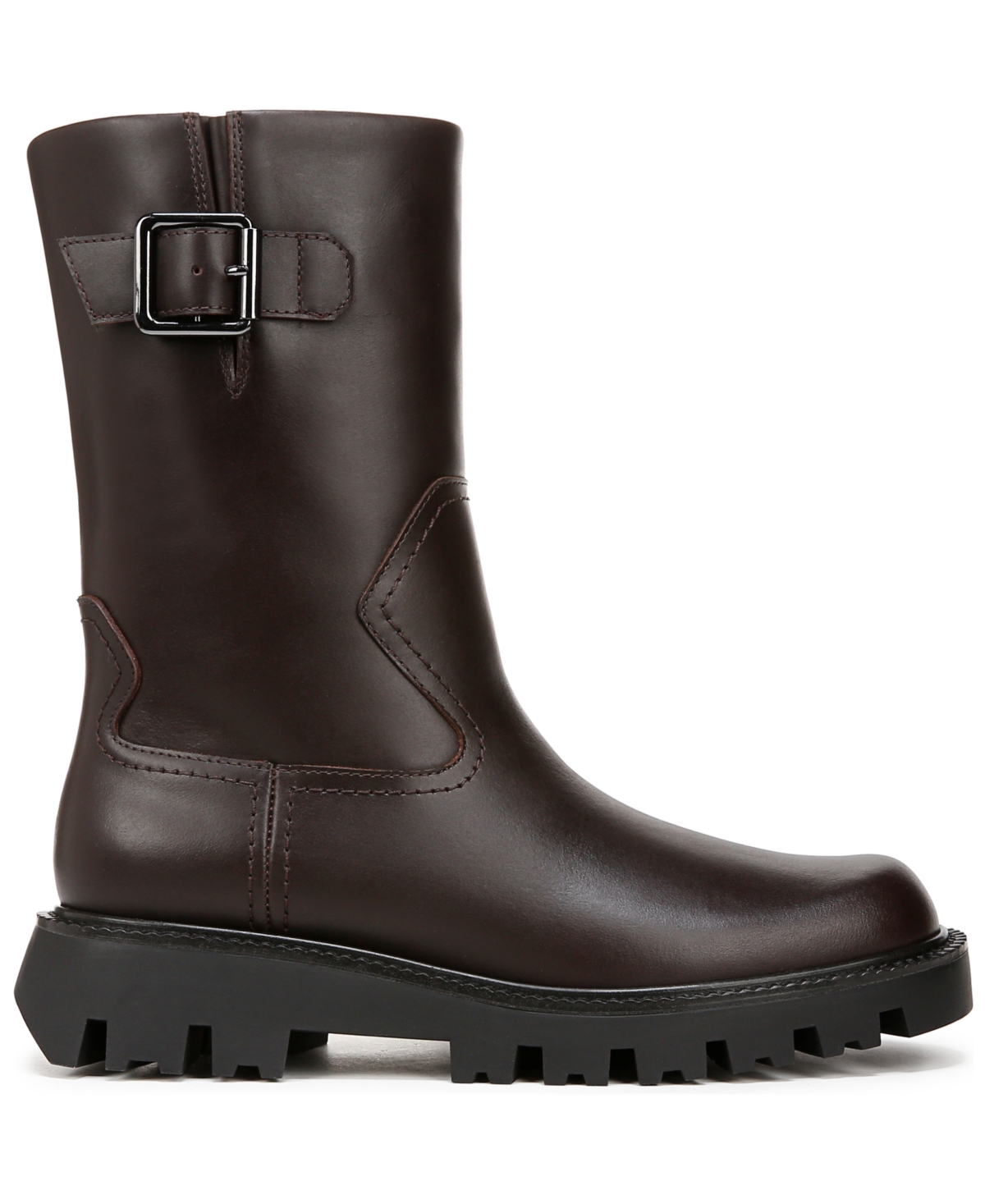 Franco Sarto Women's Brina Mid Shaft Lug Sole Boots