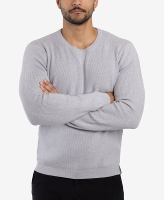 Men's Ribbed Crew Neck Sweater