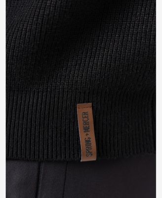 Men's Ribbed Crew Neck Sweater