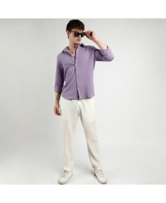 Men's Lilac Ripple Box Shirt