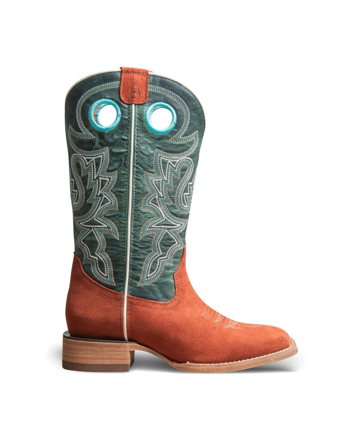 Buck & Brana Darla Trendy Cowgirl Leather Boots By