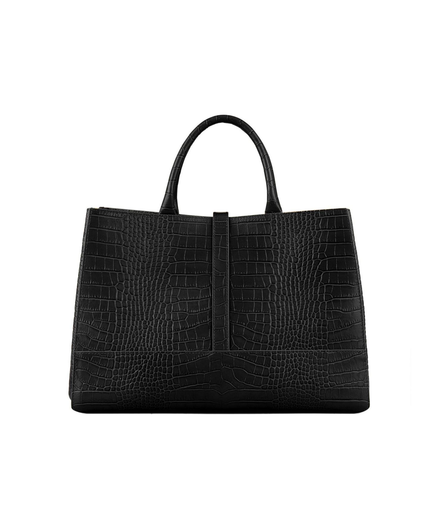 Женская сумка Teddy Blake Lola Croco 15", цвет: Чёрный — фото 6