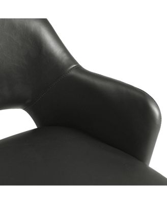 1 PC Faux Leather Counter Height Barstool