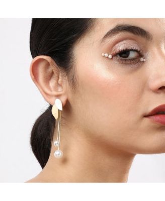 Women's Petal Drop Earrings