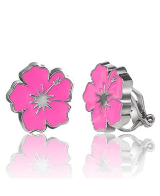 Stitch And Angel Clip-On 3 Piece Earrring Set - Stitch, Angel, Flower