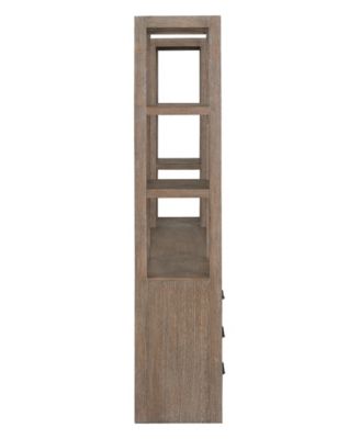 Portmore 80" Wood 3PC TV Console Set (80"Console, 2 Piers)